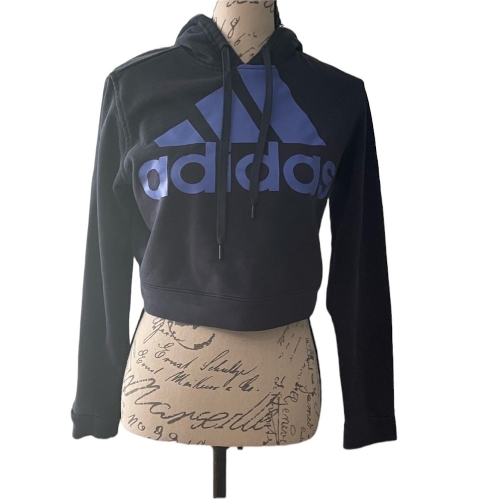 Adidas | crop hoodie​
